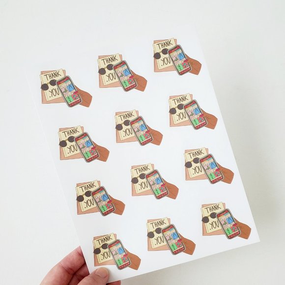 LB005 Poshmark Thank You Stickers [Price Firm] - Picture 4 of 7